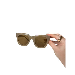 Women's Unbranded Beige One Size Sunglasses